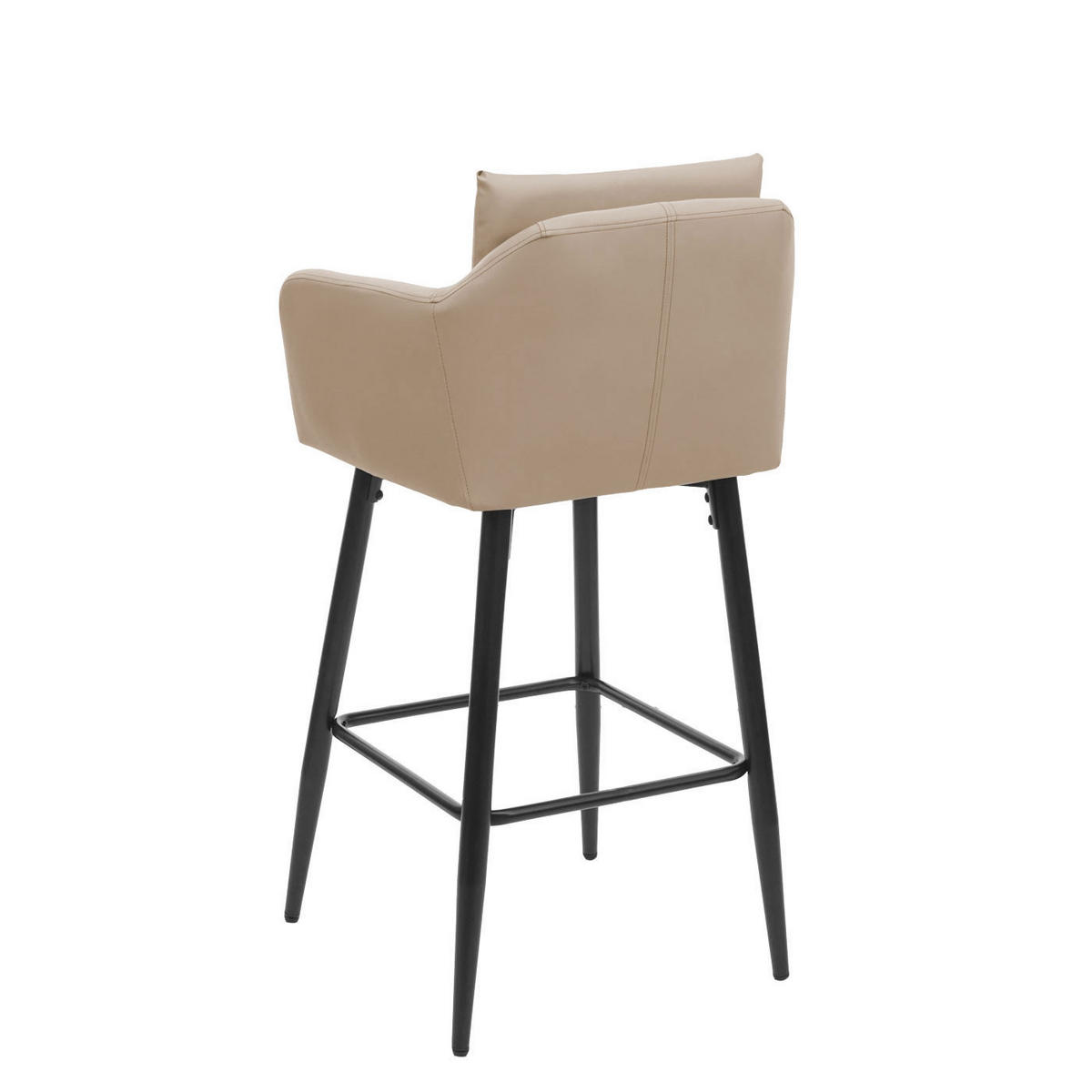 BARHOCKER Beige 2er-Set - Beige, Textil (54/105/53cm) - MCW