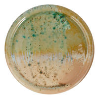 FRÜHSTÜCKSTELLER Sintra - Grün, Keramik (22/22/1.8cm) - Butlers