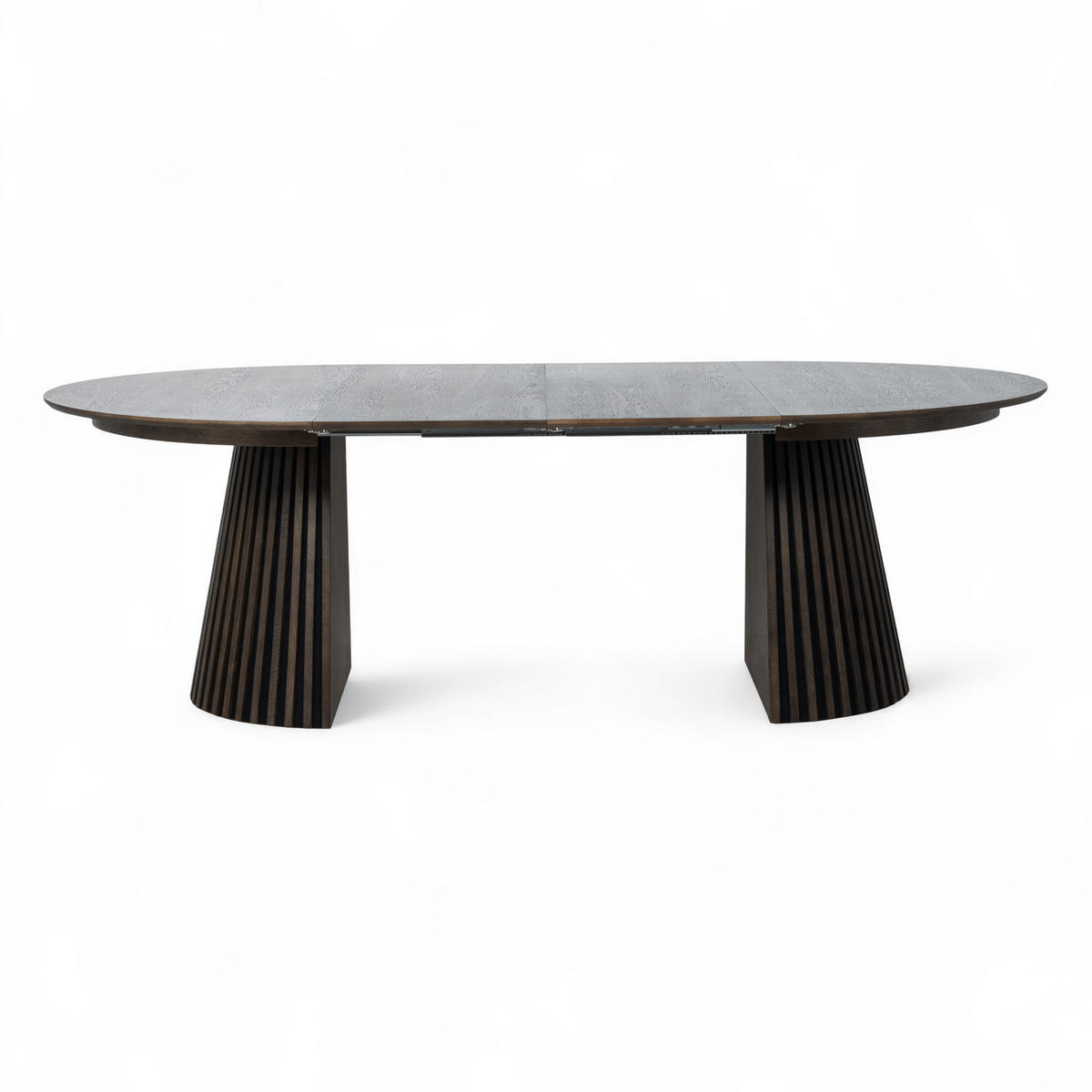 ESSTISCH ausziehbar 140/140/75 Räuchereiche rund - Braun, Holzwerkstoff (140/140/75cm) - Furnhouse