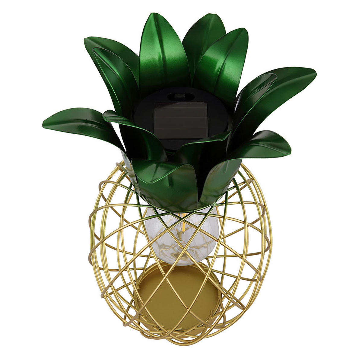 LED AUSSENLEUCHTE Solarleuchte Bunt - Multicolor, Metall (20/20/28cm) - Globo Lighting