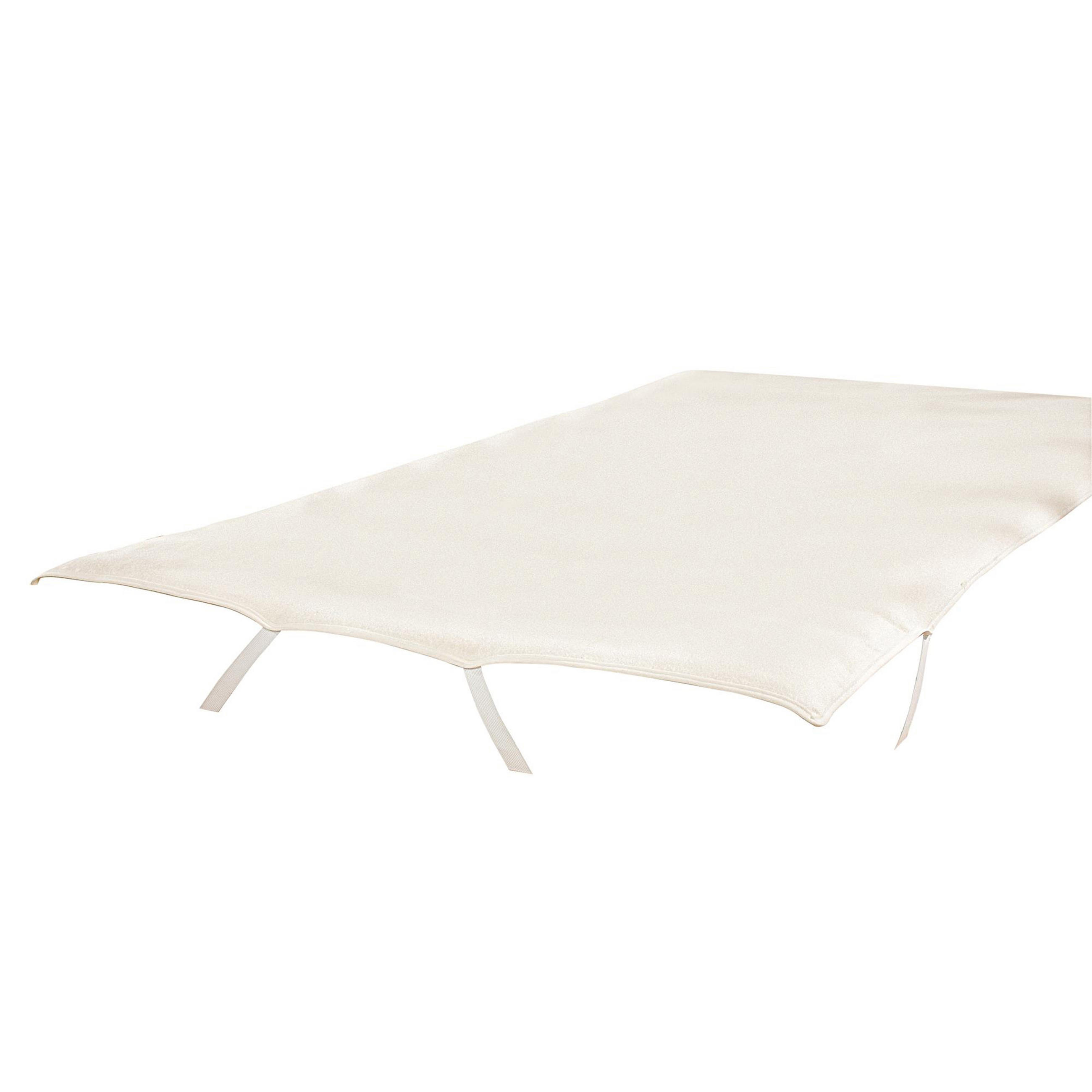 MATRATZENAUFLAGE Molton, wasserdicht mit PU-Beschichtung, Größe: 180x200 - Weiß, Naturmaterialien/Textil (180/200cm) - Breckle