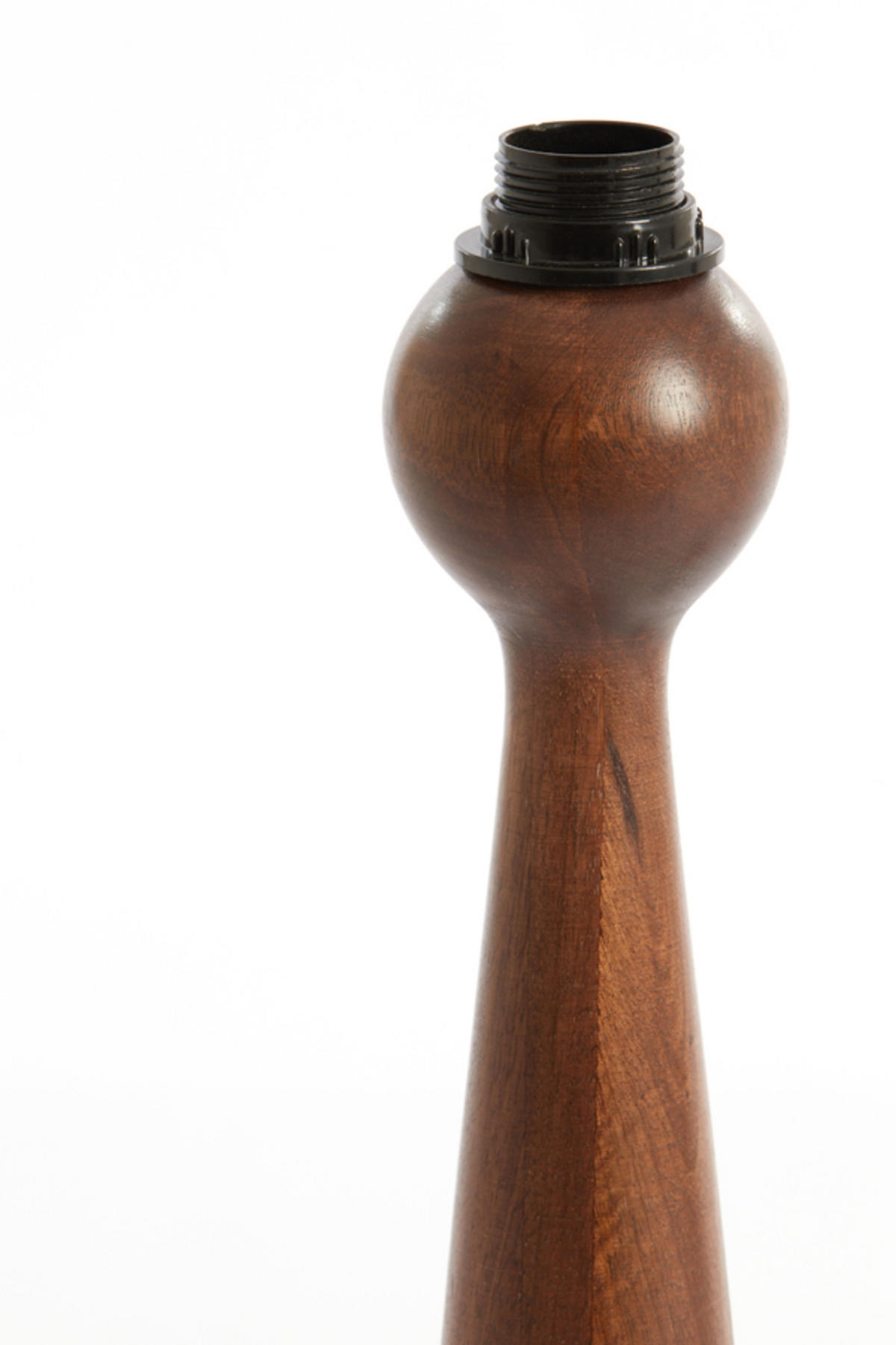 LAMPENFUSS Festina Braun Ø9/40 cm - Rot, Holz (9/9/40cm) - Light & Living