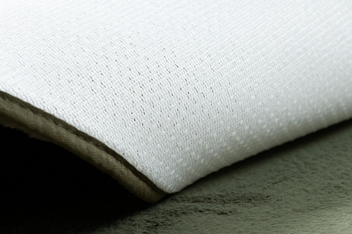 TEPPICH Posh 80 cm - Pastellgrün, Textil (80/80cm) - rugsX