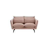 ZWEISITZER-SOFA Layla-Velluto 14 - Lila, Holz/Textil (171/95/98cm)