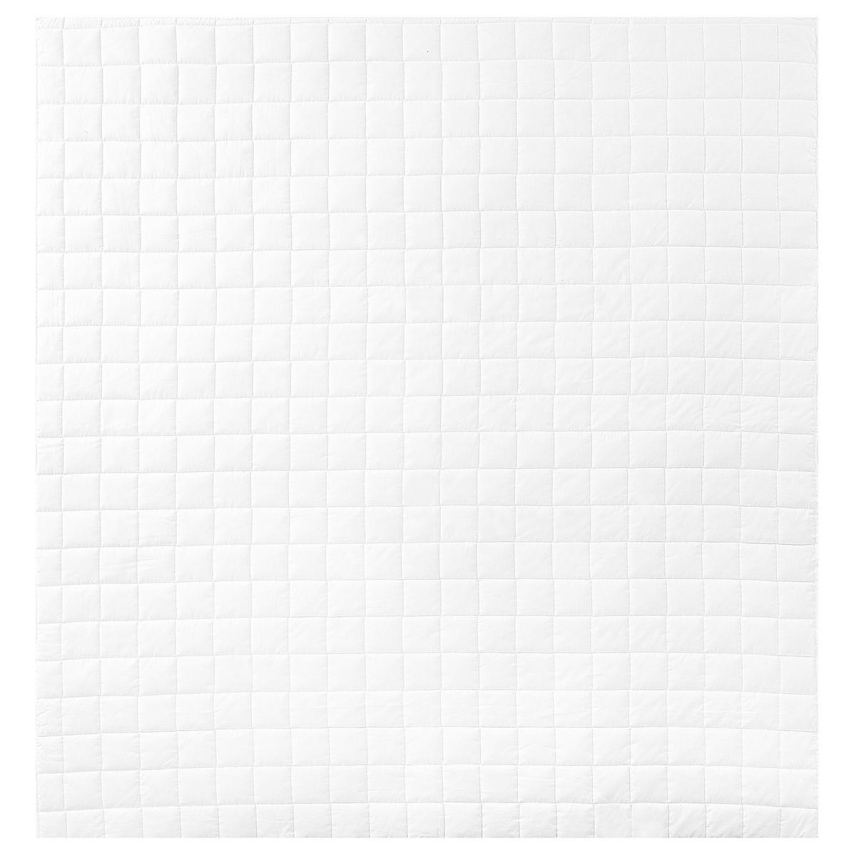 SOMMERBETTDECKE Weiß 200/220 cm Annapurna - Weiß, Textil (200/220cm) - Beliani
