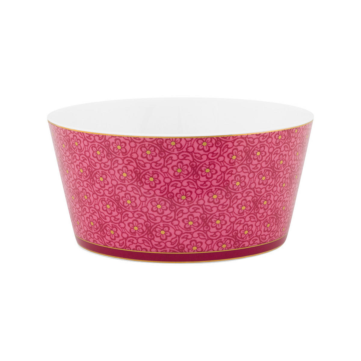 GESCHENKSET Schalen oriental blumenfestival dark rosa 12 cm - Rosa, Keramik - Pip Studio