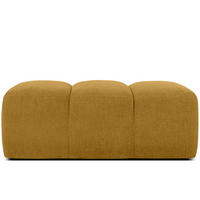 SITZHOCKER FLAVA, Honigfarben - Honig, Holz/Holzwerkstoff (123/47/70cm) - KONSIMO®
