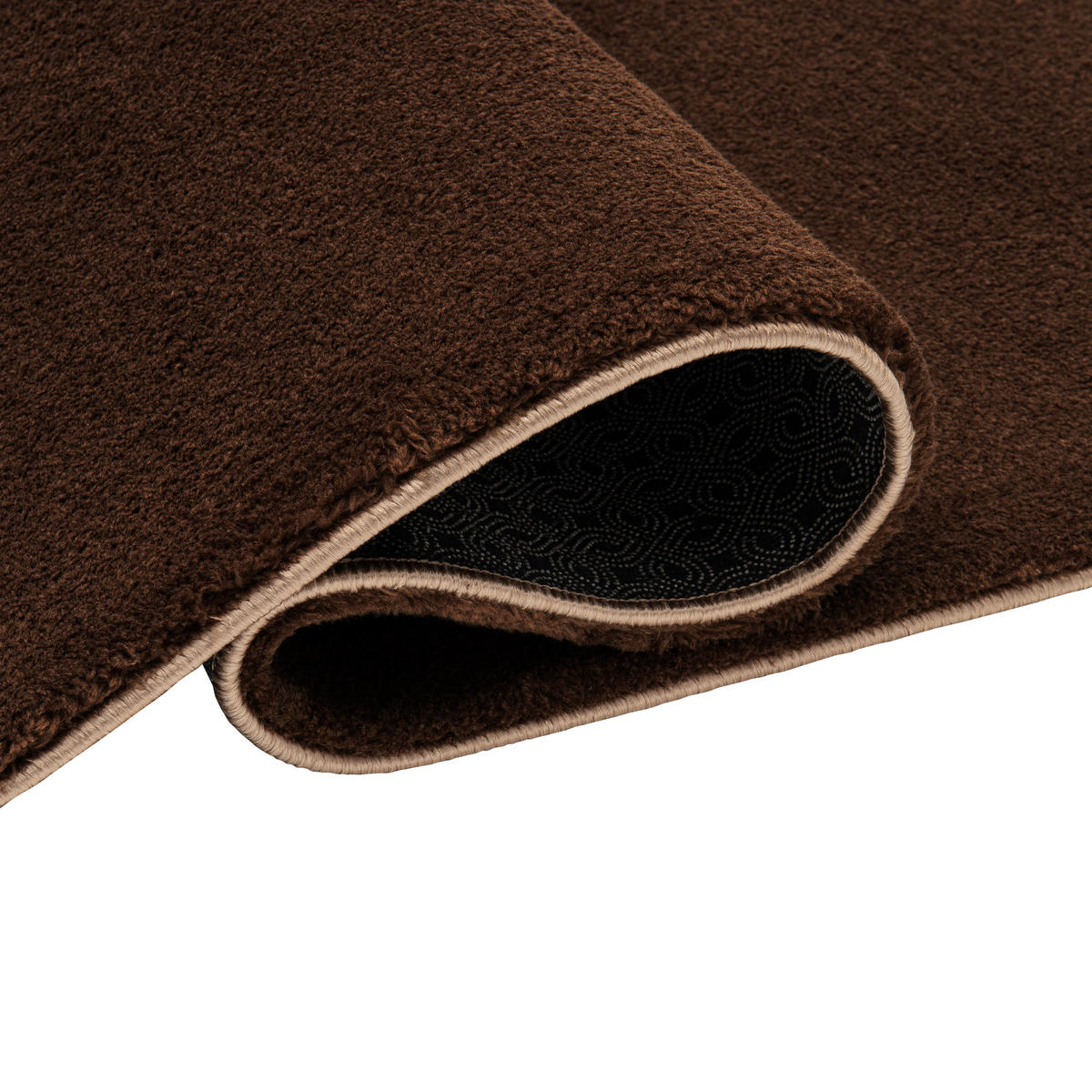 TEPPICH CUDDLE Braun 180/250 cm - Braun, Textil (180/250cm) - Tapiso