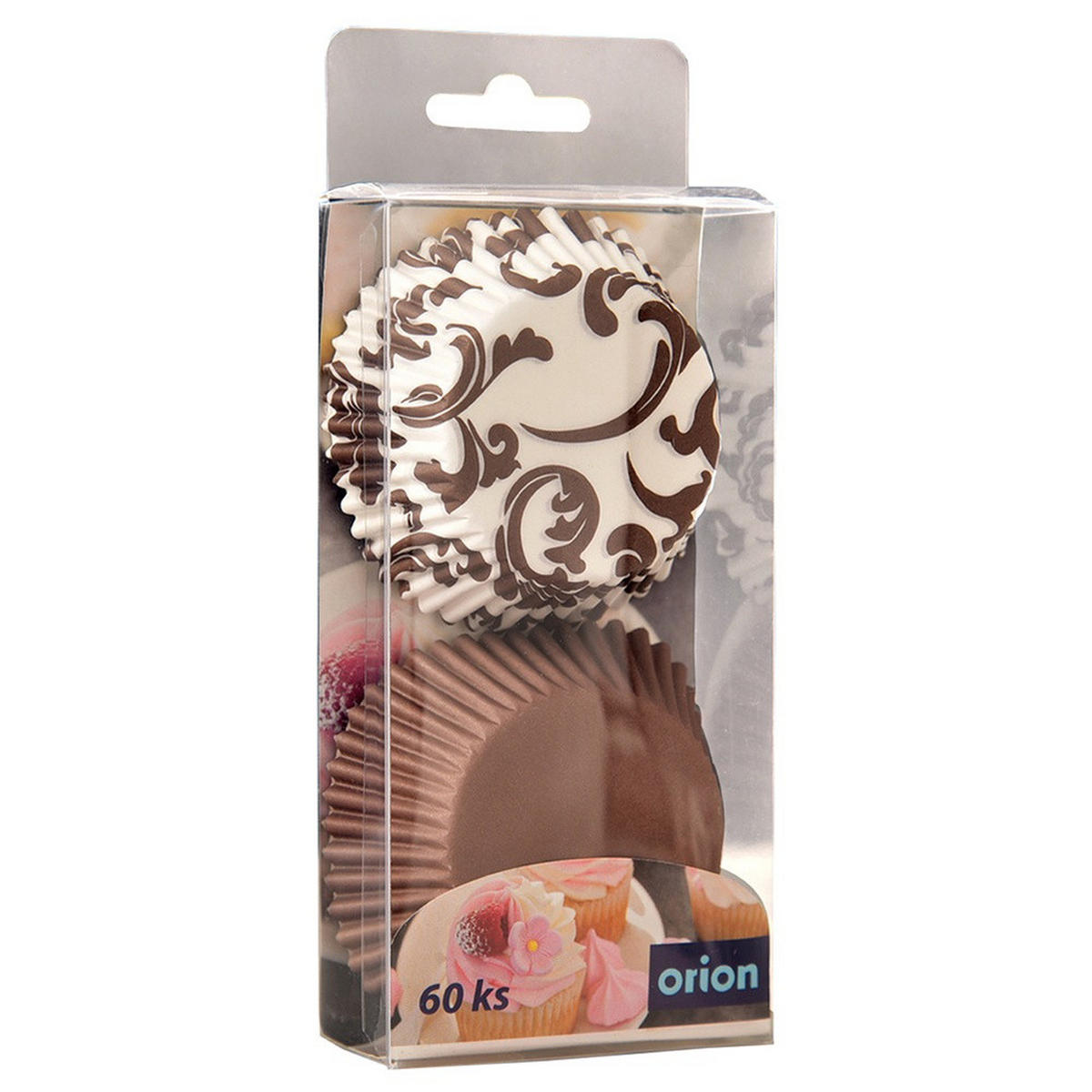 PAPIER-MUFFINFÖRMCHEN 6,5 cm 60 Stück. - Braun, Papier (6.5/2.5/6.5cm) - Orion 