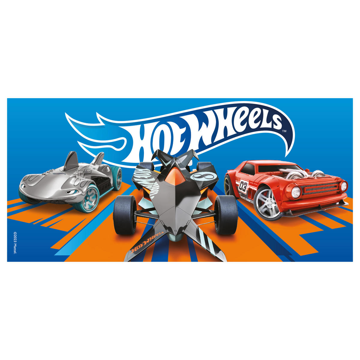 BECHER Hot Wheels Race Zone Blau 320 ml - Blau, Keramik (0.32L) - Hot Wheels