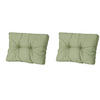 RÜCKENKISSEN Basic 43/73 cm 2er-Set - Grün, Textil (73/8/43cm) - Madison