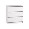 KOMMODE bella3 - Weiß, Holzwerkstoff (60/76/35cm) - roe furniture