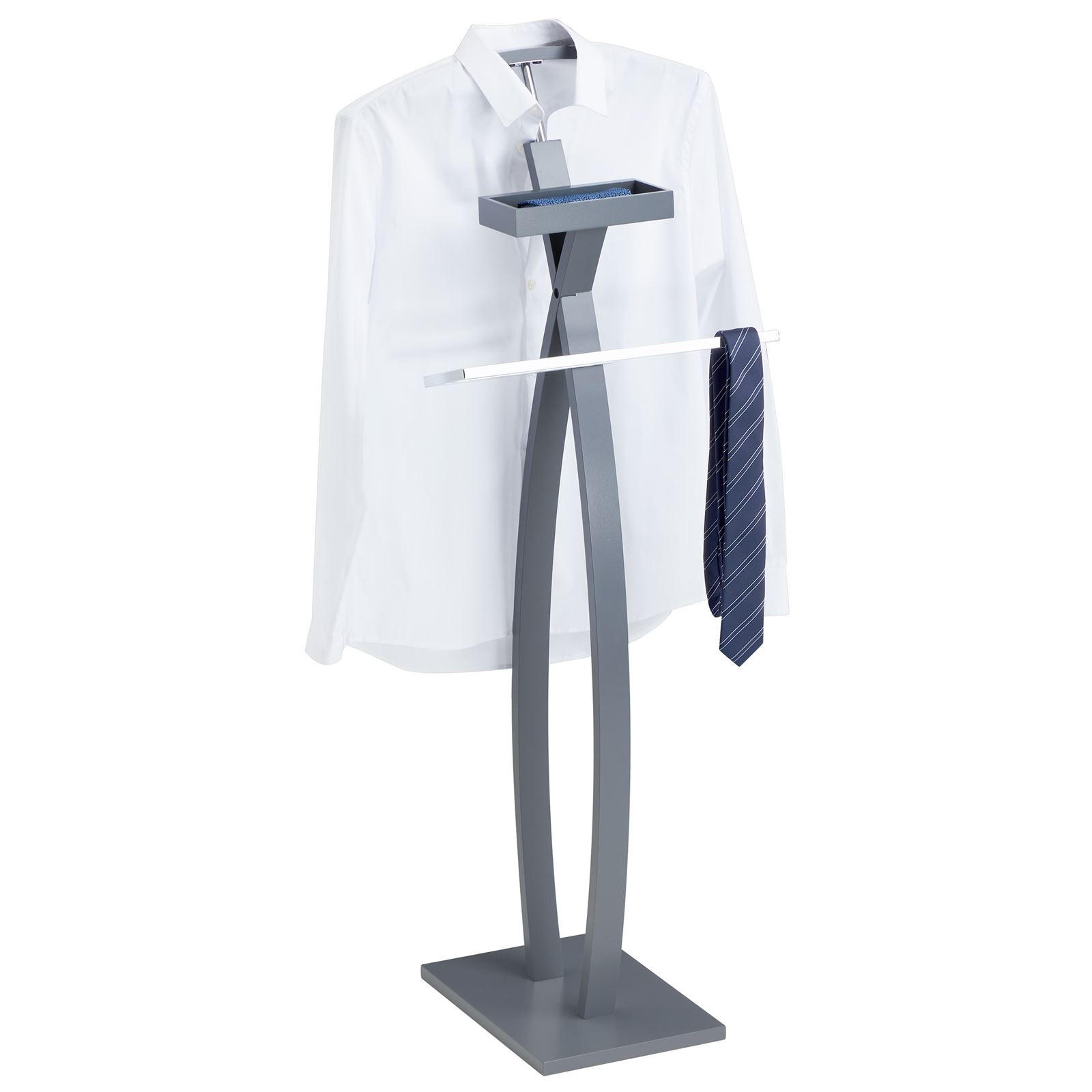 Idimex Herrendiener Grau 45x117x34 cm