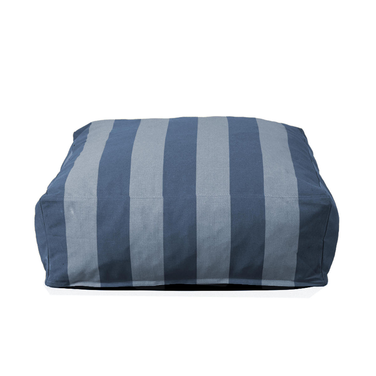 OUTDOOR-SITZSACK, Pazifikblau - Blau, Textil (85/30/85cm) - Oviala