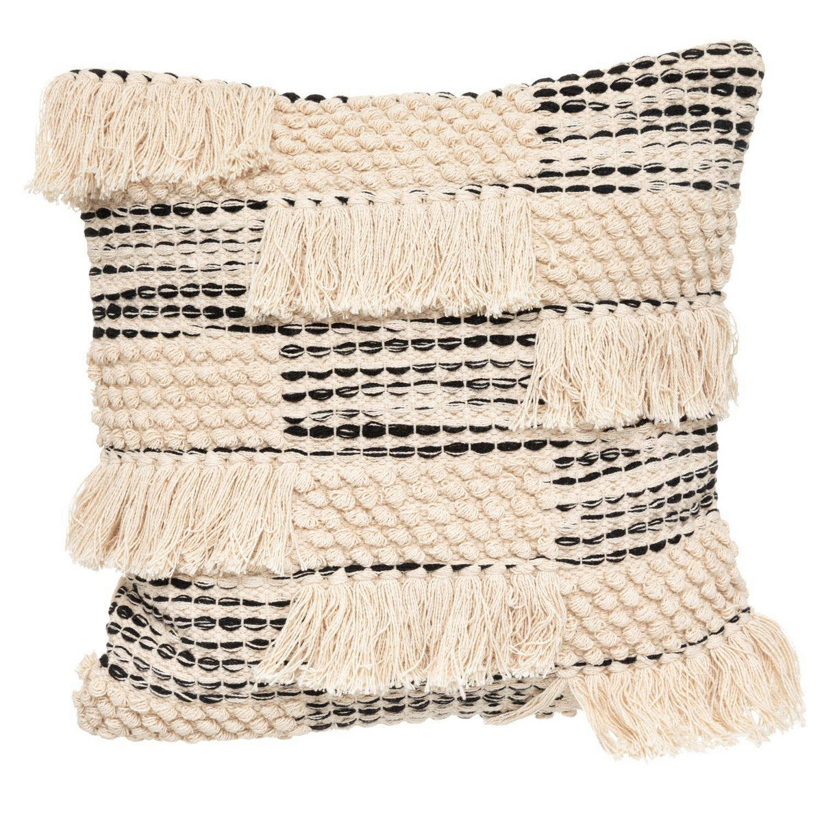 ZIERKISSEN Baumwolle 45/45 cm - Beige, Naturmaterialien (45/45cm) - Atmosphera Createur d´interieur