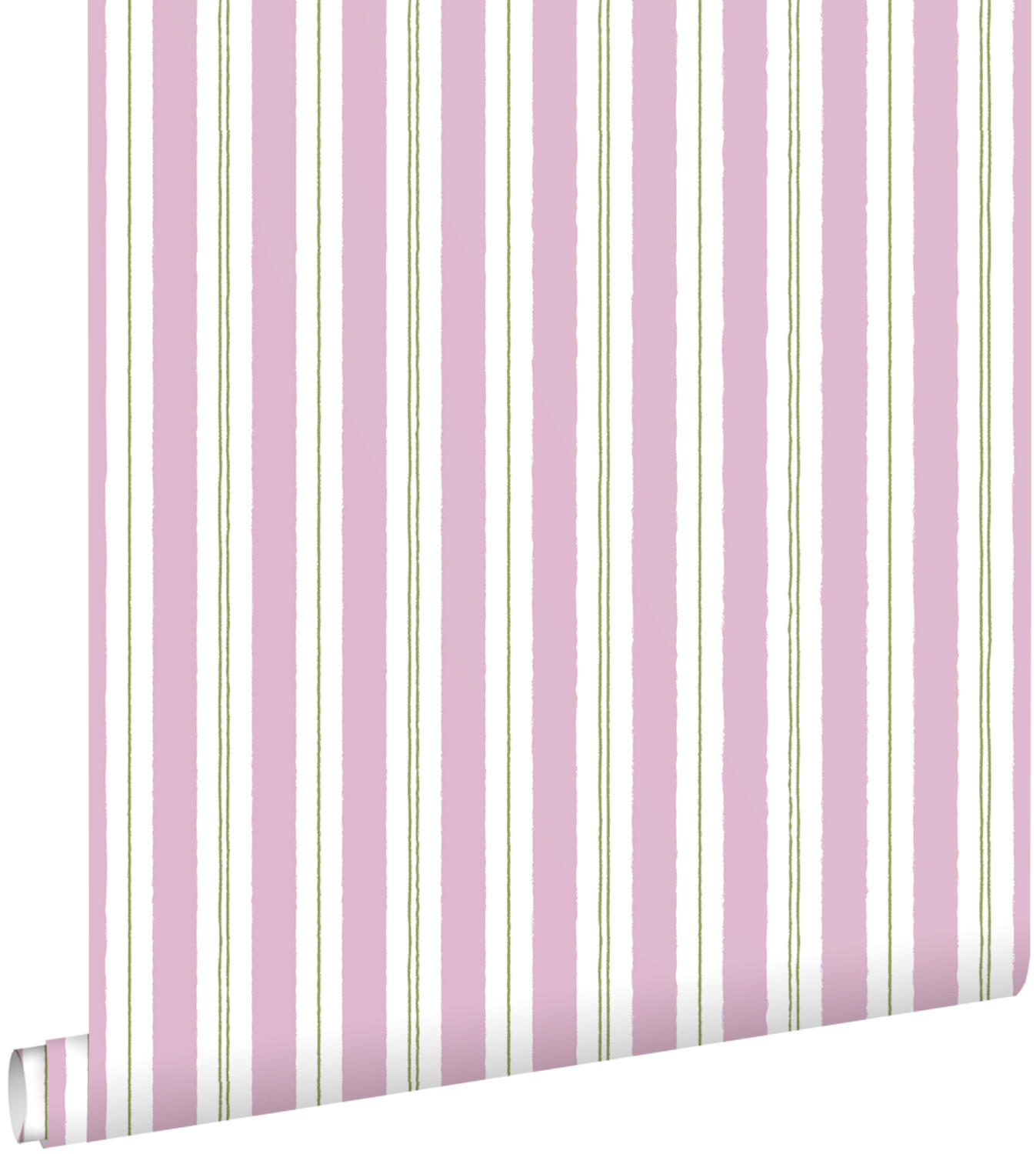 TAPETE Streifen 50 x 900 cm - Lila, Papier (50/0.1cm) - ESTAhome