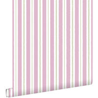 TAPETE Streifen 50 x 900 cm - Lila, Papier (50/0.1cm) - ESTAhome