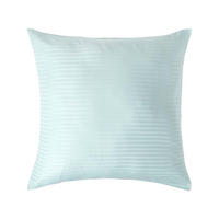 KISSENBEZUG Damast, Ägyptische Baumwolle, Fadendichte 330 - Blau, Textil (80/80cm) - Homescapes