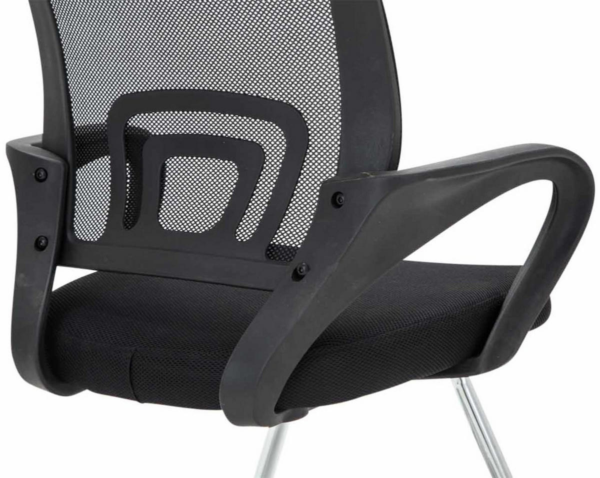 SCHWINGSTUHL 2er Set Stoff schwarz - Schwarz, Textil/Metall (59/91/53cm) - CLP