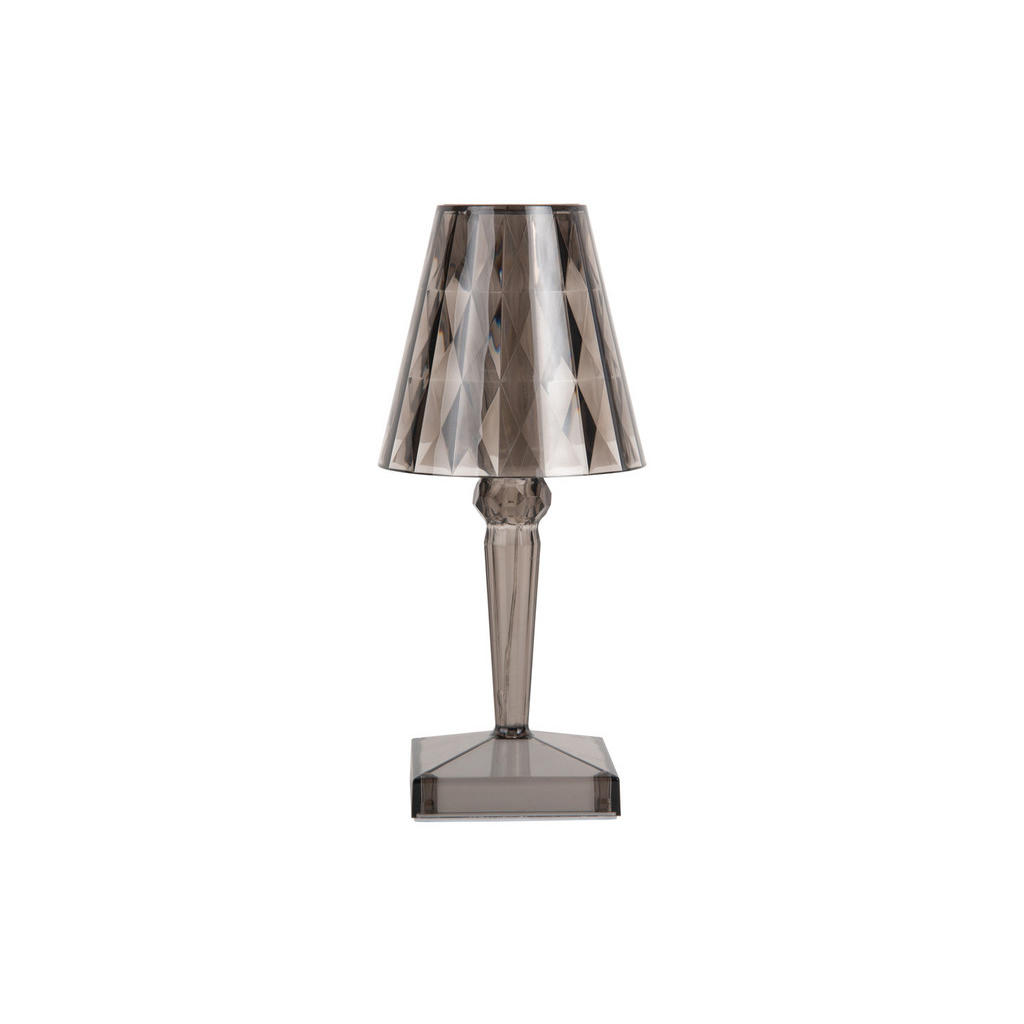 Thumbnail - Leitmotiv Tischlampe, Grau, Kunststoff, Rund, 10x25x10 cm, CE, Lampen & Leuchten, Innenbeleuchtung, Tischlampen, Tischla...