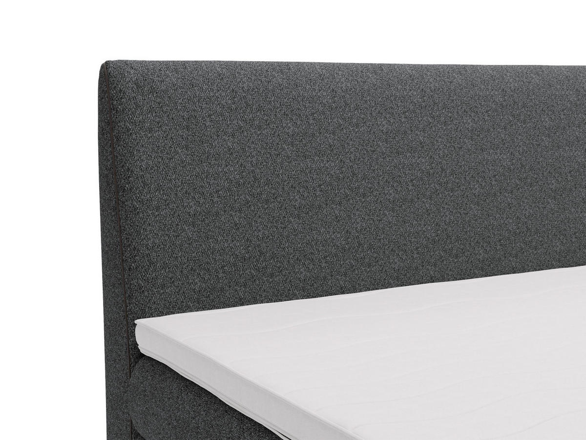 BOXBETT Evia - H3 - Creme/Braun, Holzwerkstoff/Textil (160/200cm) - MIRJAN24