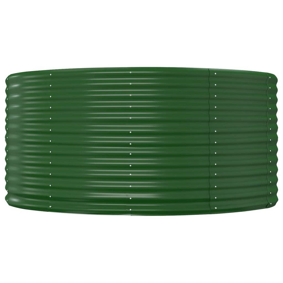 GARTEN-HOCHBEET Grün 140 x 140 x 68 cm - Grün, Metall (140/68/140cm)
