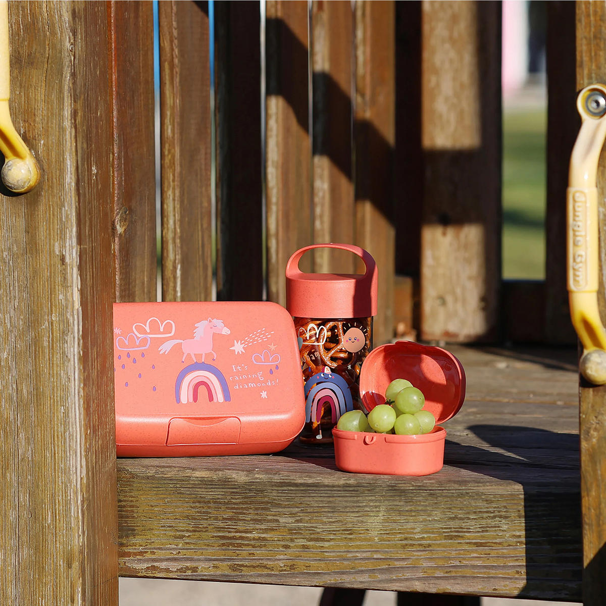 SNACKBOX Pascal Mini Dreams - Rot, Kunststoff (7/5.2/9.6cm)