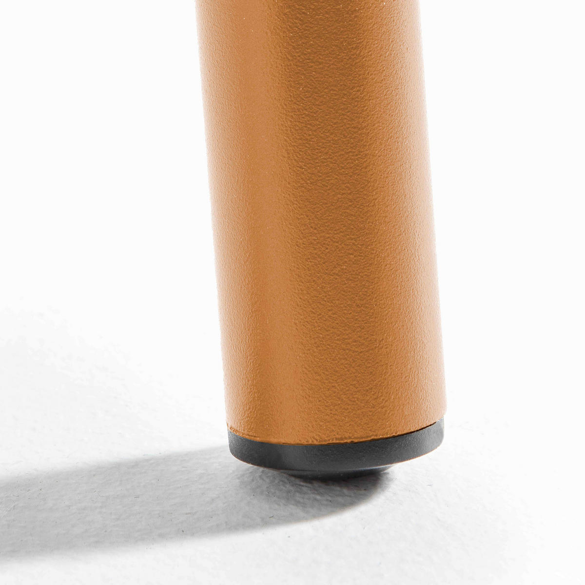 GARTENTISCH, Karamell - Braun, Metall (70/70/72cm) - Oviala