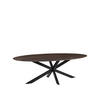 ESSTISCH James Brown 100/210/76 cm - Braun, Holz (100/210/76cm) - LABEL51