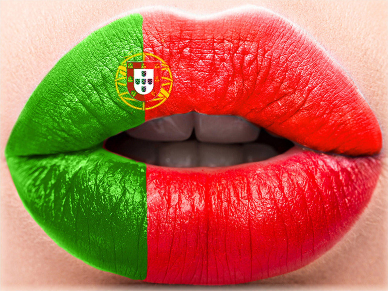 LEINWAND Bild Flaggen Portugal 30/40 cm - Multicolor, Textil (40/30cm) - TiborTex