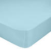 SPANNBETTTUCH basic 60x120x14 cm (kinderbett) blau - Blau, Textil (70/140cm) - Happy Friday
