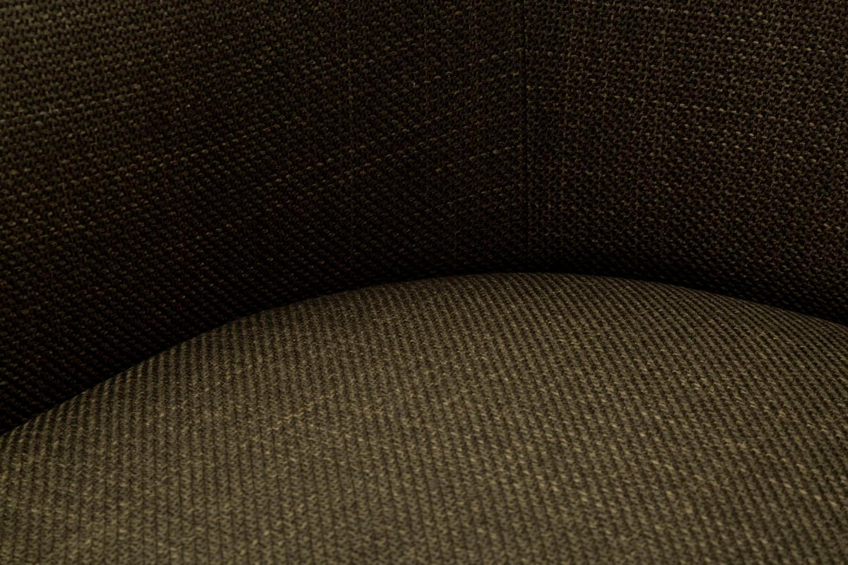 SESSEL Siena Swivel, grün, Polyester, Eisen und Sperrholz, 83,5 x 66 x 80 cm - Grün, Holzwerkstoff/Kunststoff (83.5/80/66cm) - Mauro Ferretti