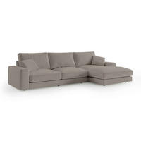 ECKSOFA Harvesty Multicolor - Multicolor, Textil (332/92/169cm) - Pillovely