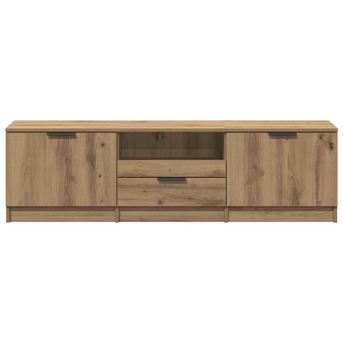 TV-SCHRANK Artisan-Eiche 140/35/40 Cm Holzwerkstoff - Alteiche, Holzwerkstoff (35/40/140cm) - vidaXL