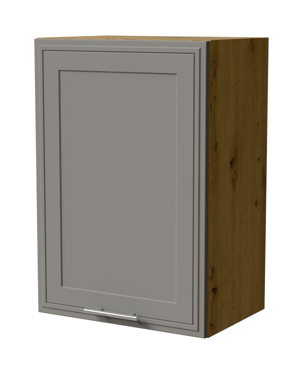HÄNGESCHRANK Salo W2/50 Eiche Artisan / Dust Grey Matt 50 / 32,5 / 72cm - Eiche Artisan/Grau, Holz/Holzwerkstoff (50/72/32.5cm) - Feldmann-Wohnen