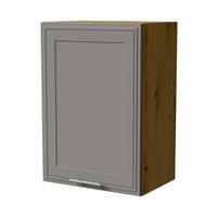 HÄNGESCHRANK Salo W2/50 Eiche Artisan / Dust Grey Matt 50 / 32,5 / 72cm - Eiche Artisan/Grau, Holz/Holzwerkstoff (50/72/32.5cm) - Feldmann-Wohnen