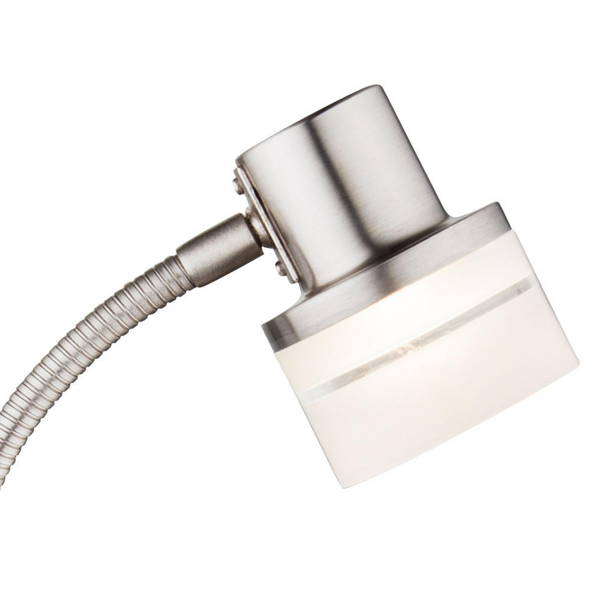 LED TISCHLEUCHTE FRISO I Silber - Silberfarben, Metall (31/12/48.5cm) - Globo Lighting
