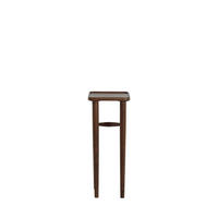 SÄULE Qiano Braun 32/32/80 cm - Dunkelbraun, Holz (32/32/80cm) - Light & Living