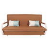 SCHLAFSOFA Braun - Braun, Textil (190/71/185cm) - MCW