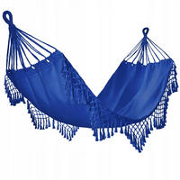 HÄNGEMATTE Blau - Blau, Textil (150/40/270cm) - KRUMAD