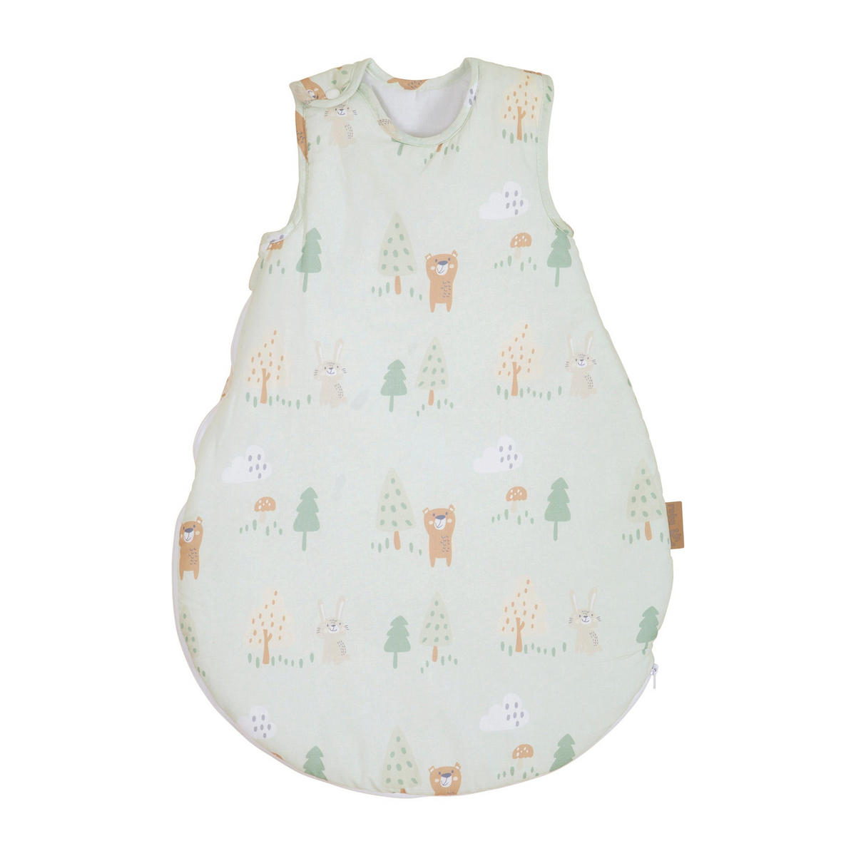 SCHLAFSACK - Woodland Buddies - Länge 90 cm - Grün, Textil (54/90cm) - Roba