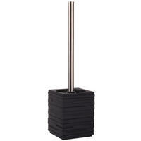 WC-BÜRSTE Calero Black - Schwarz, Kunststoff (10/37/10cm) - Sanilo