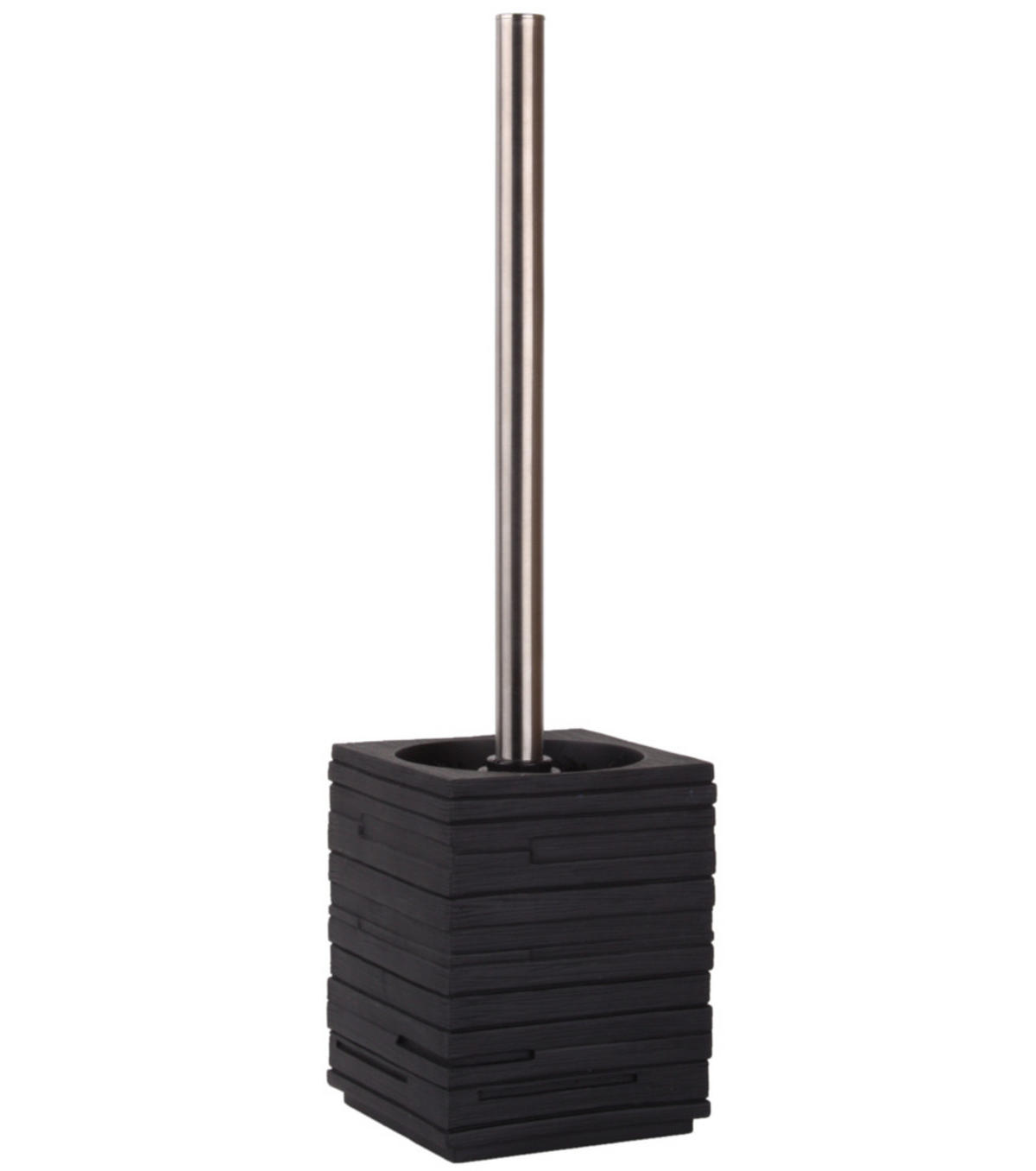 WC-BÜRSTE Calero Black - Schwarz, Kunststoff (10/37/10cm) - Sanilo