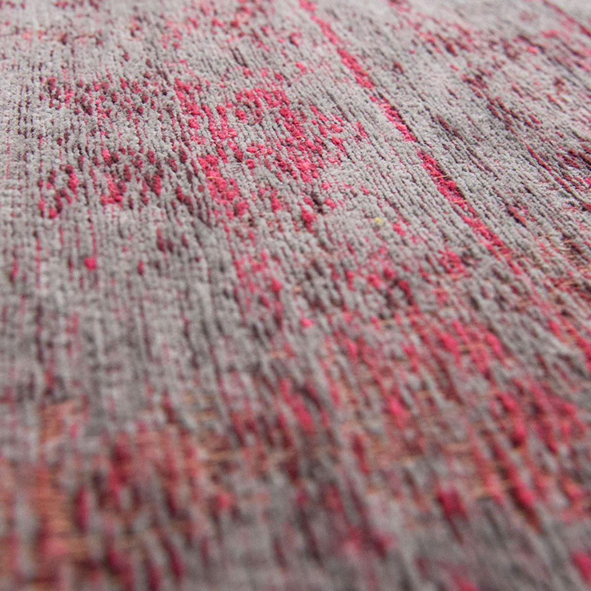 TEPPICH Pink Flash Fading World Medallion 140/200 cm - Rot, Textil (140/200cm) - Louis De Poortere