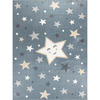 KINDERTEPPICH Maschinenwaschbar 160/213 cm Blau - Blau, Naturmaterialien/Textil (160/213cm) - LIVABLISS
