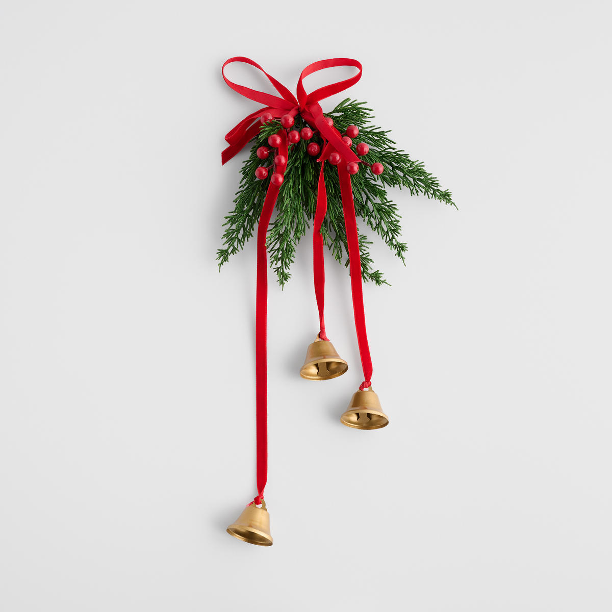 GIRLANDE INGE, 50x22x8 cm, Rot, Weihnachtsgirlande, Weihnachtsdekoration, Weihnachtsdeko, Deko Wohnzimmer, Winter Christmas, XMAS Geschenk - Rot, Kunststoff (50cm) - home&you