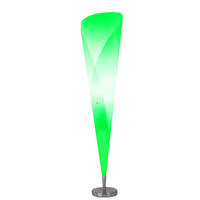 LED STEHLEUCHTE Metall Weiß - Weiß, Metall (30/35/143.5cm)