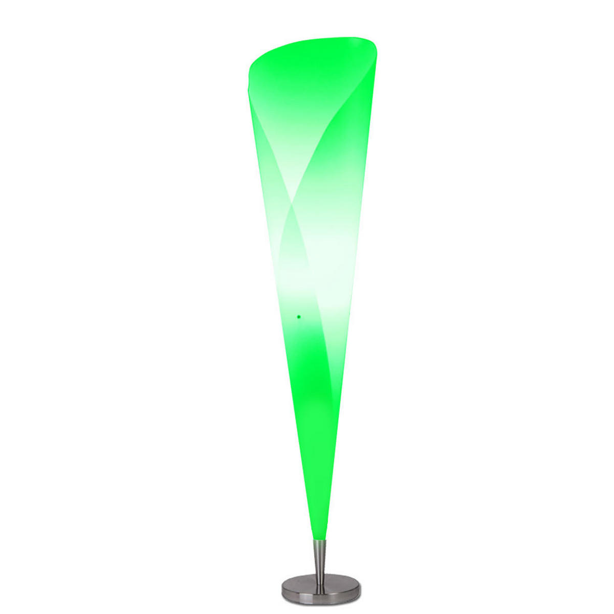 LED STEHLEUCHTE Metall Weiß - Weiß, Metall (30/35/143.5cm)