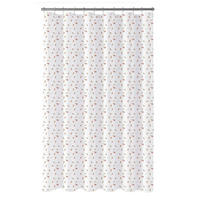 DUSCHVORHANG – 180 x 180 cm – Material: Polyester - Multicolor, Textil (180/180cm)