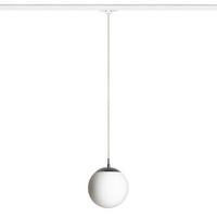 DECKENLEUCHTE LUNA 20 Opalglas 11 W - Chromfarben, Metall (30/30/20cm) - Rendl